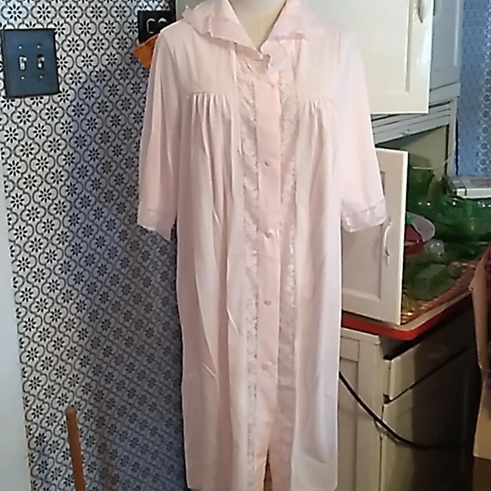 Shadowline pink grandma granny chic   gown